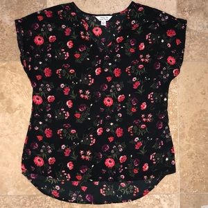 Krazy Kat floral top
